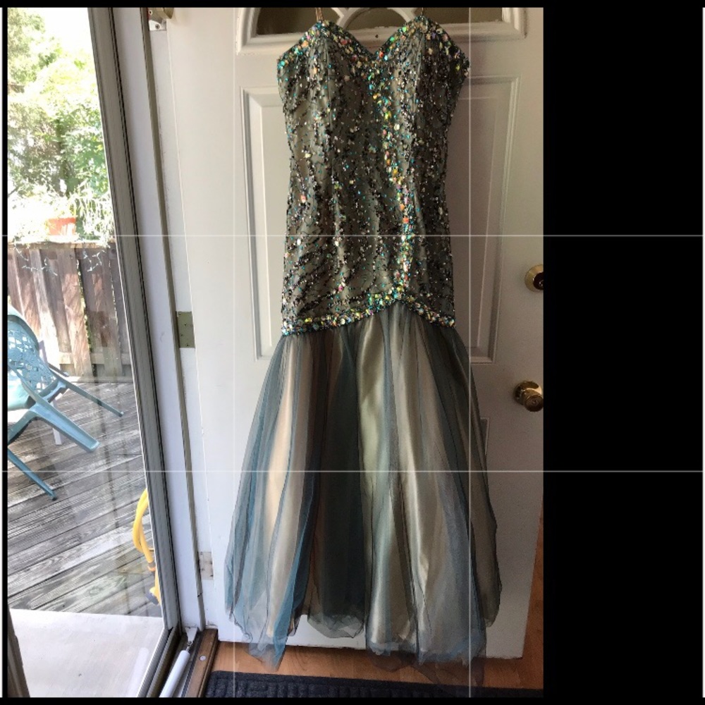 Long wedding/prom dress
